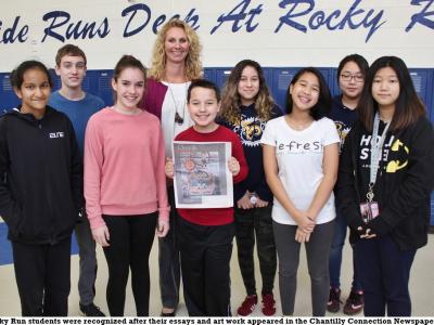 Rocky Run students recognized in local paper